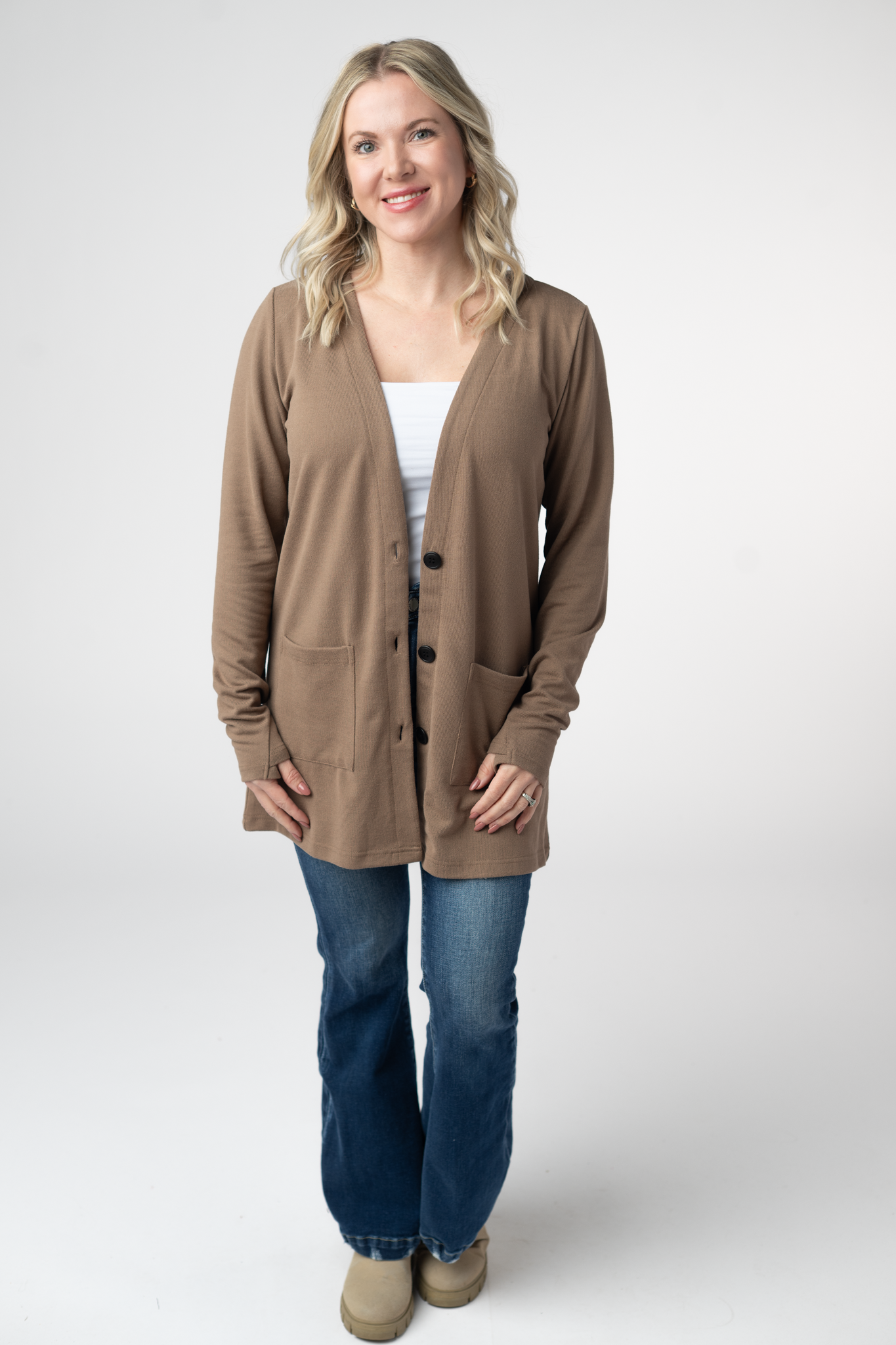 Cori Cardigan - Mocha