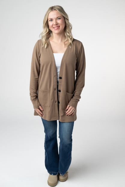 Cori Cardigan - Mocha