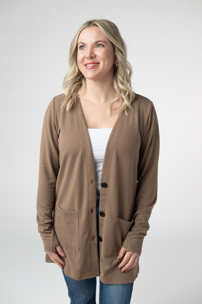 Cori Cardigan - Mocha