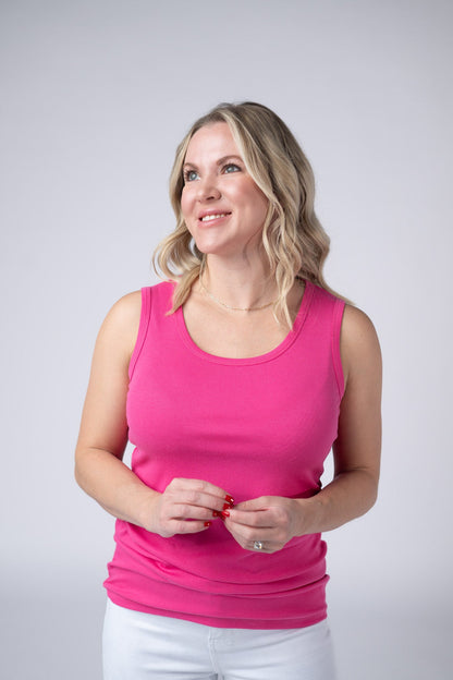 Ava Tank - Hot Pink