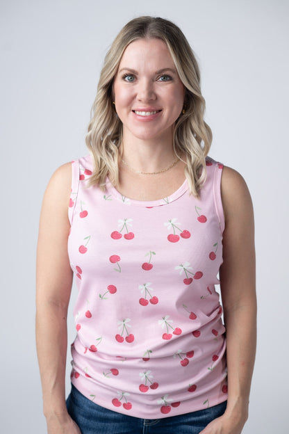 Ava Tank - Cherries