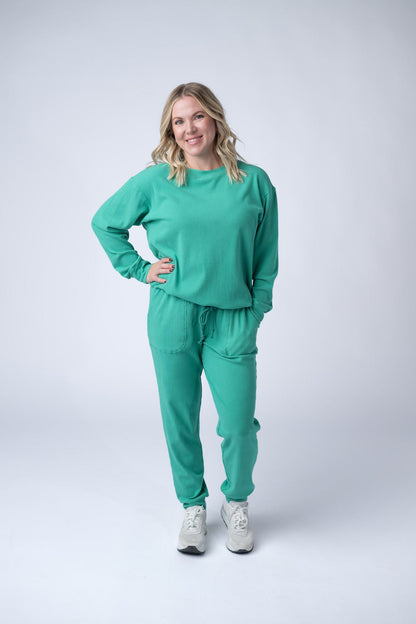 Corrine Joggers - Emerald