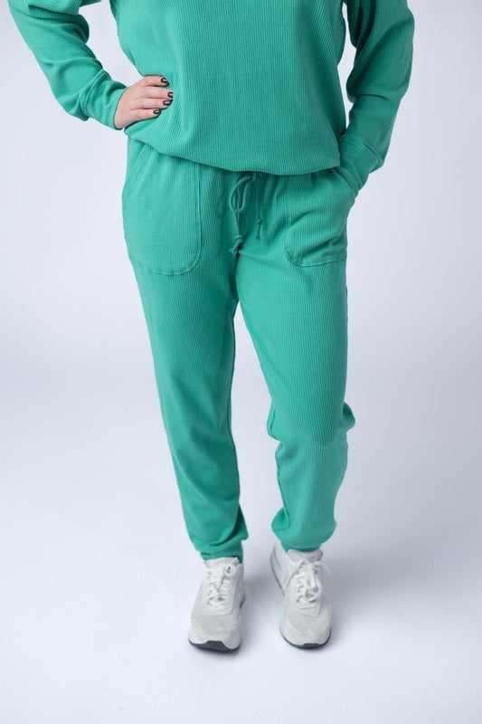 Corrine Joggers - Emerald