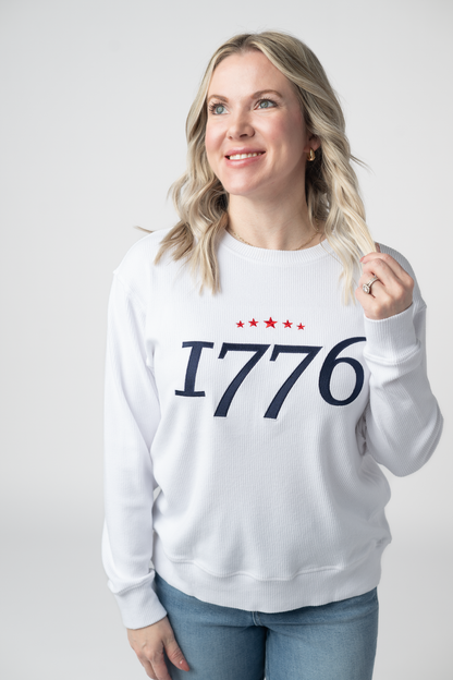 Corrine Embroidered Pullover Top - 1776