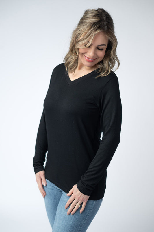 Larissa Long Sleeve - Black