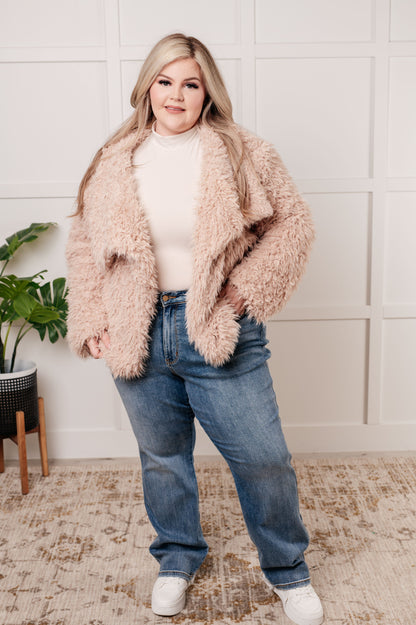 Disco Queen Faux Fur Coat