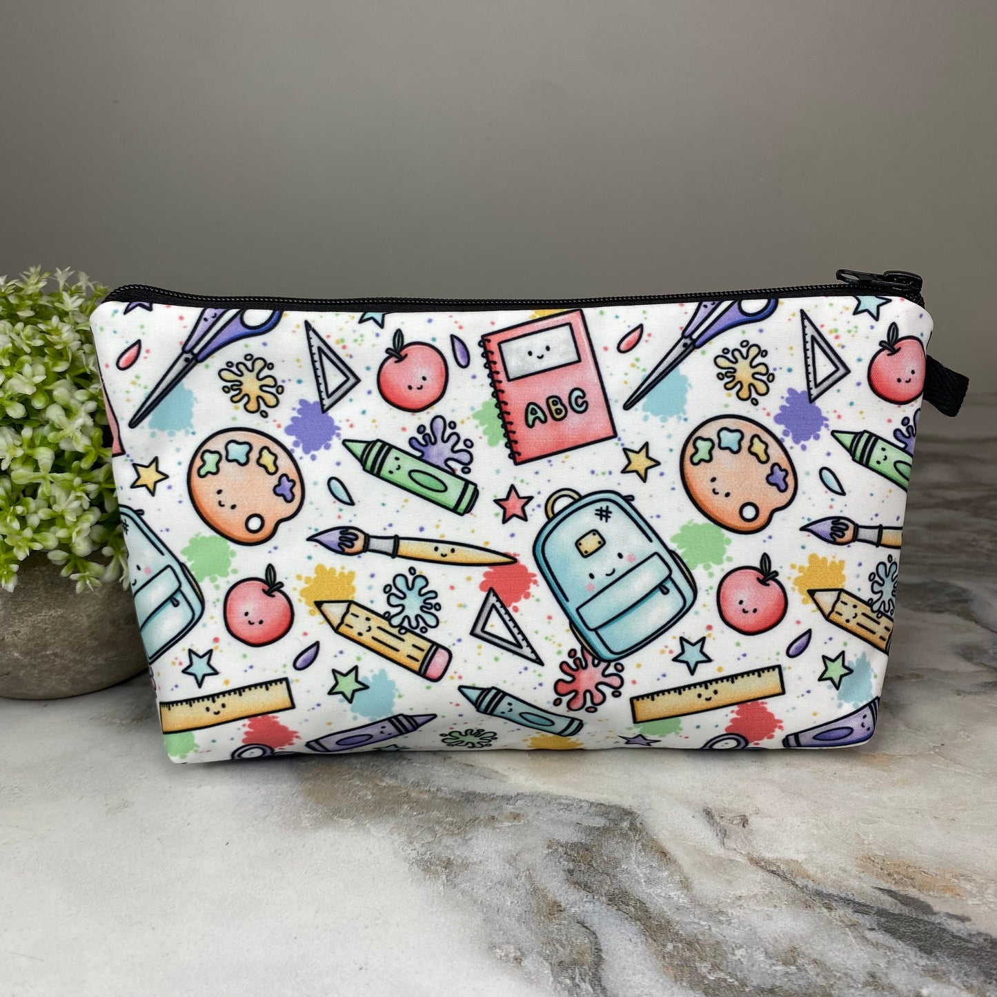 Pouch - Teacher School Happy Things