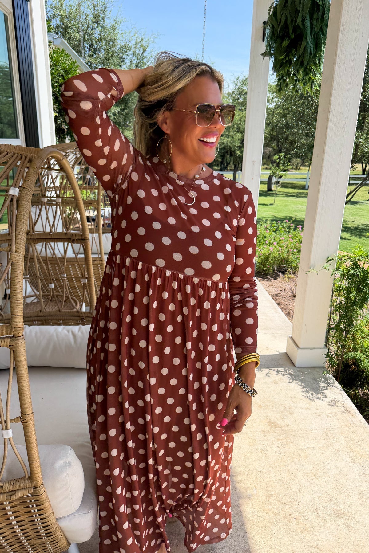 Prebook THE COUNTRYSIDE MESH DRESS