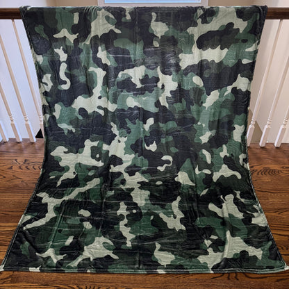 Blanket - Green Camo