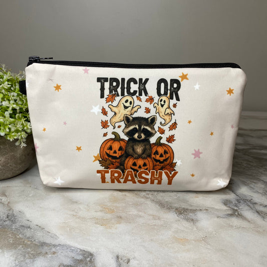 Pouch - Trick Or Trashy Raccoon