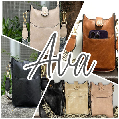 Ava - Slim Crossbody & Phone Bag