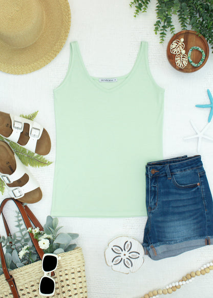 Kennedy Tank - Lime