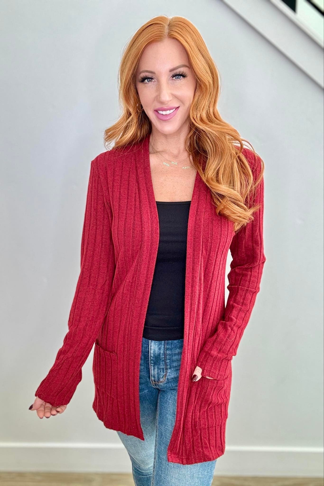 Lily Cardigan with Thumbhole