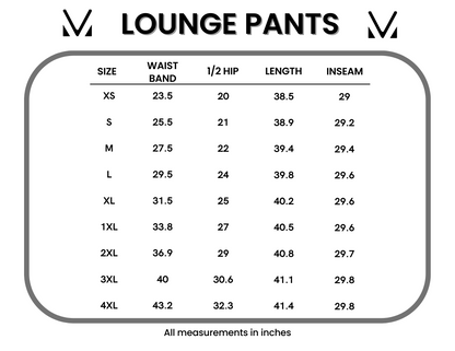Lounge Pants - Midnight Bats