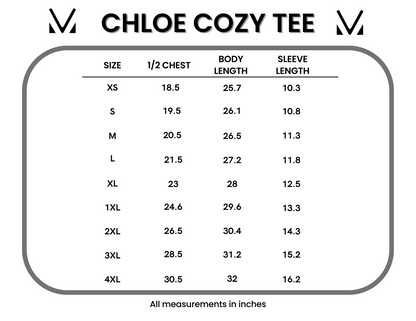 Chloe Cozy Tee - Lime