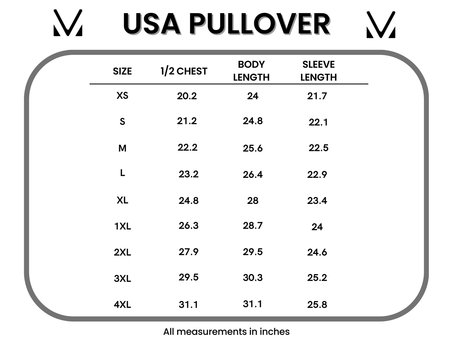 USA Pullover - White