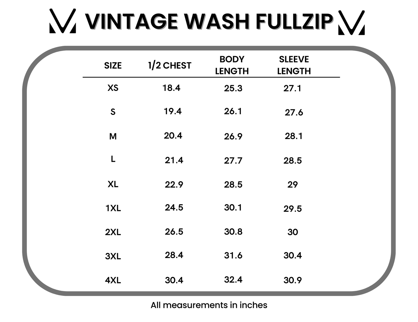 Vintage Wash FullZip - Mocha