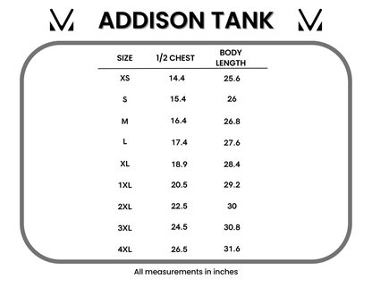Addison Tank - Yellow
