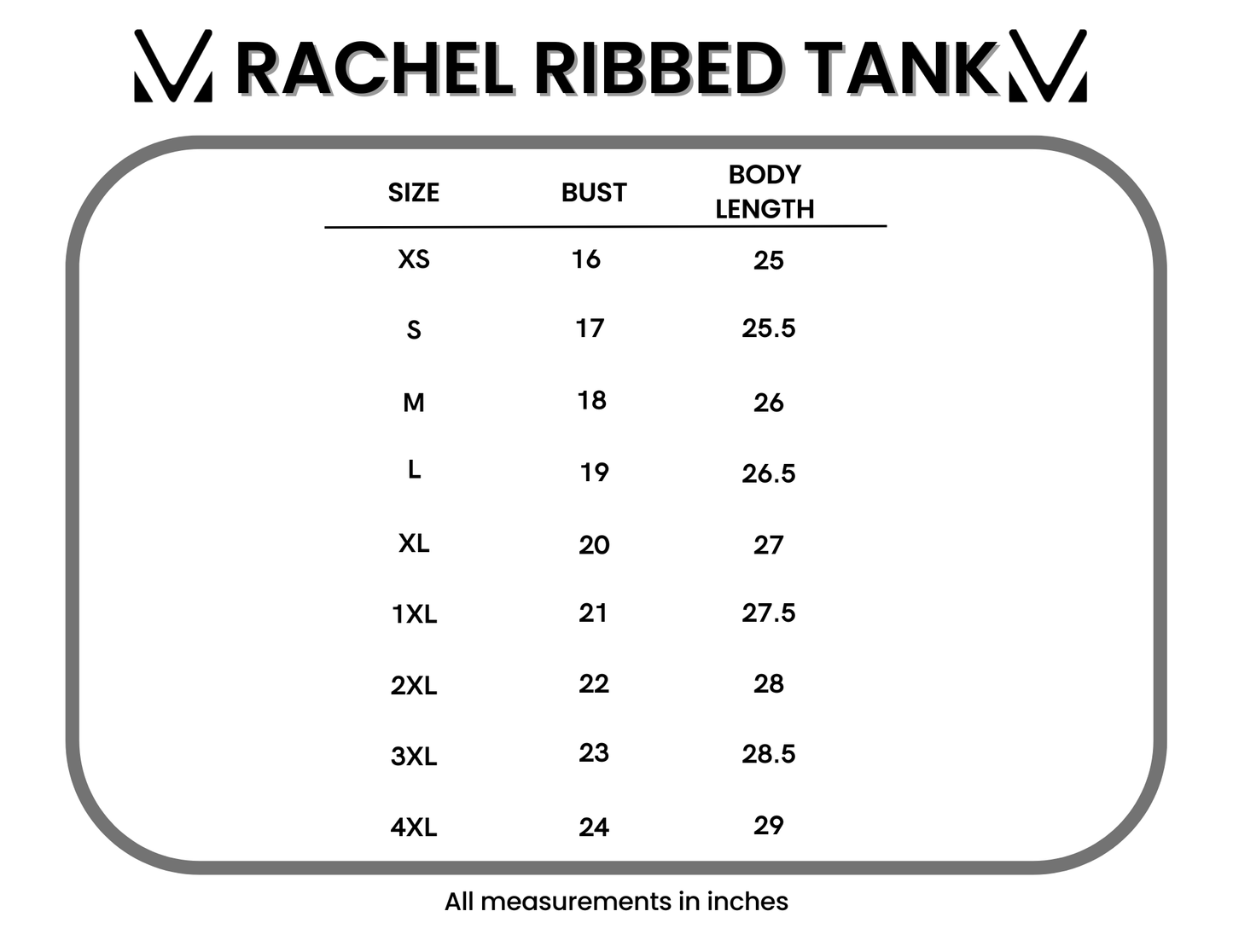 Rachel Ribbed Tank - White