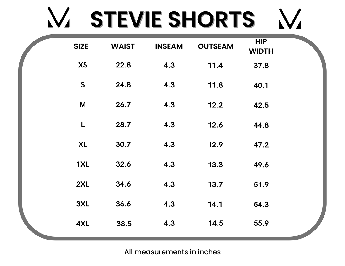 French Terry Stevie Shorts - Black