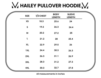 Hailey Pullover Hoodie - Candy Cane Lane