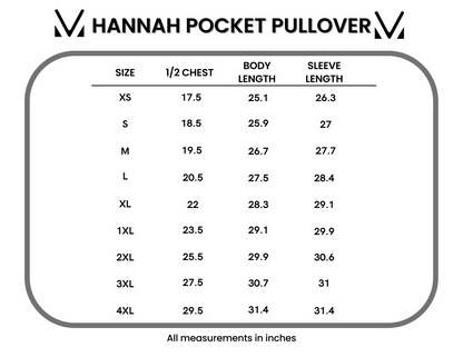 Hannah Pocket Pullover - Red