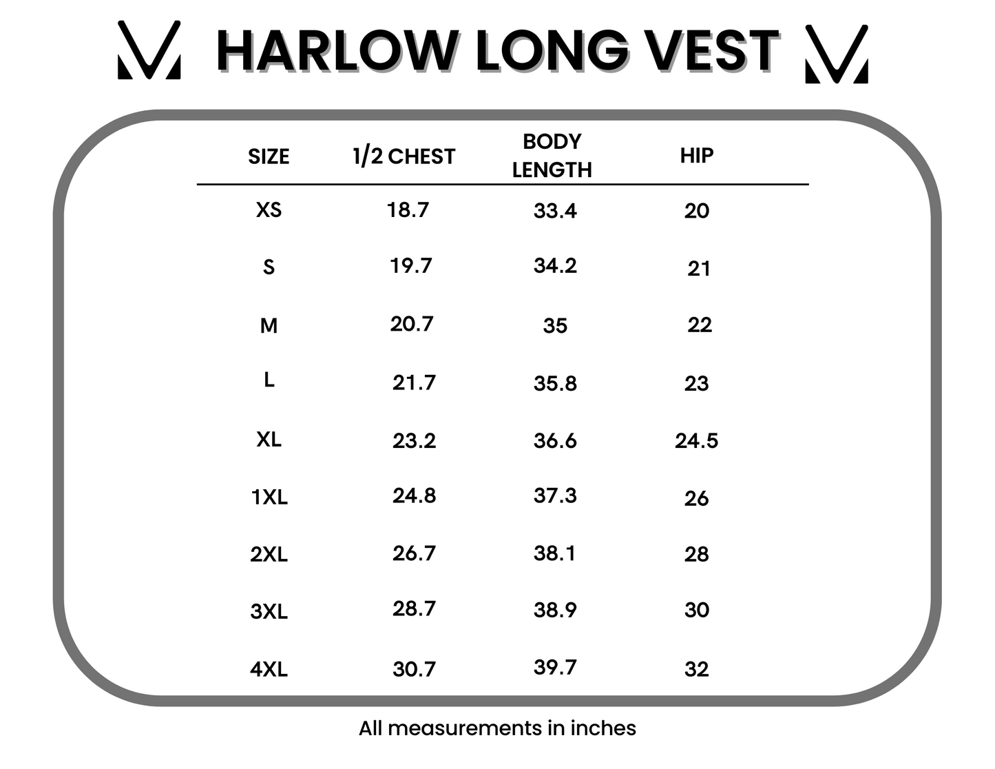 Harlow Long Vest - Brown