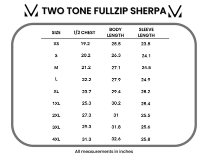 ITwo Tone Fullzip Sherpa - Olive and White