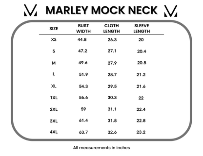 Marley Mock Neck Sweatshirt - Purple