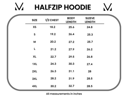 HalfZip Hoodie - Wildflower Meadow