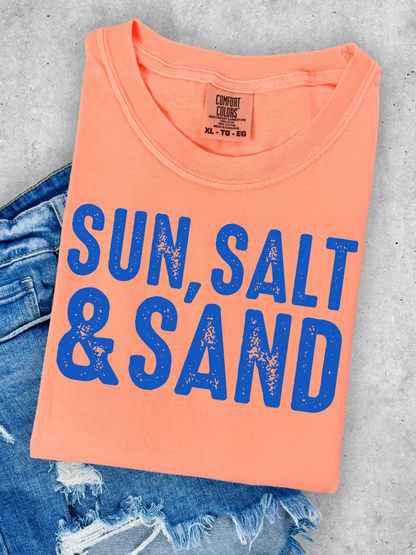 Sun Salt & Tanned Graphic Tee