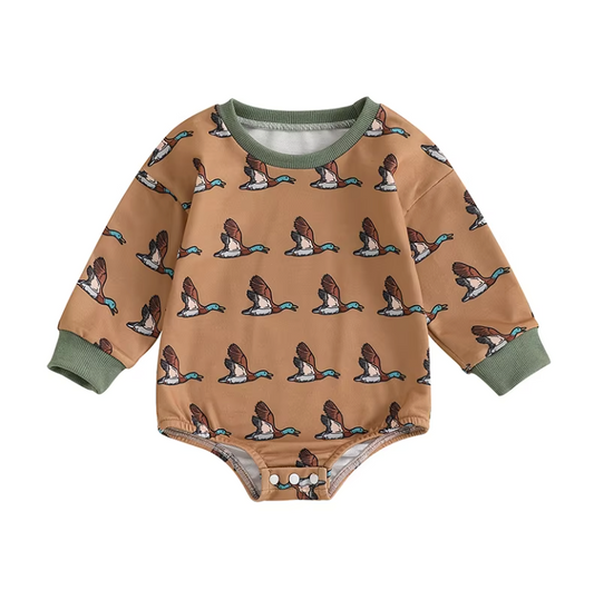 Mallard Bubble Romper-PREORDER