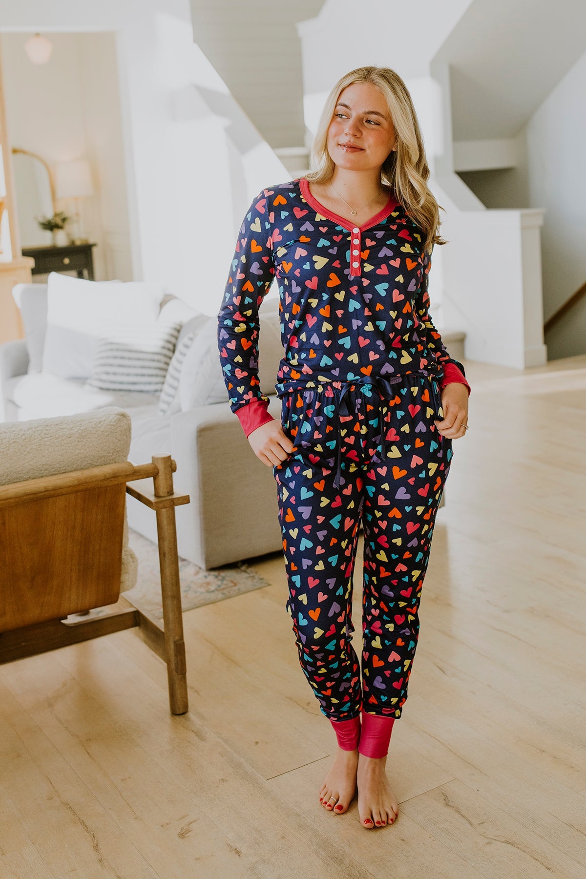 LS Valentine Jogger PJ Set