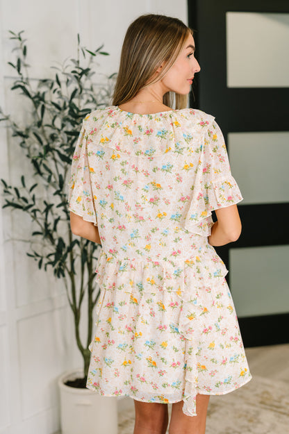 Sweet Escape Boho Floral Dress