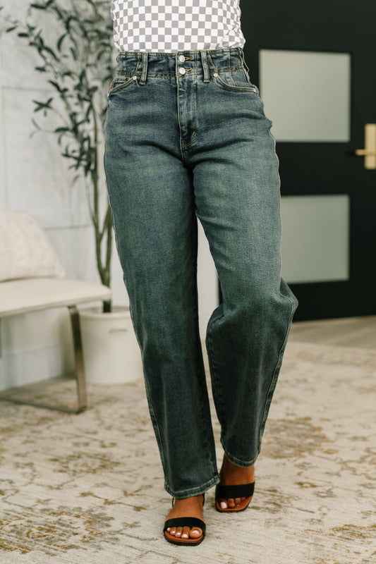 Teressa High Waist Marlow Jean with Hollywood Waist