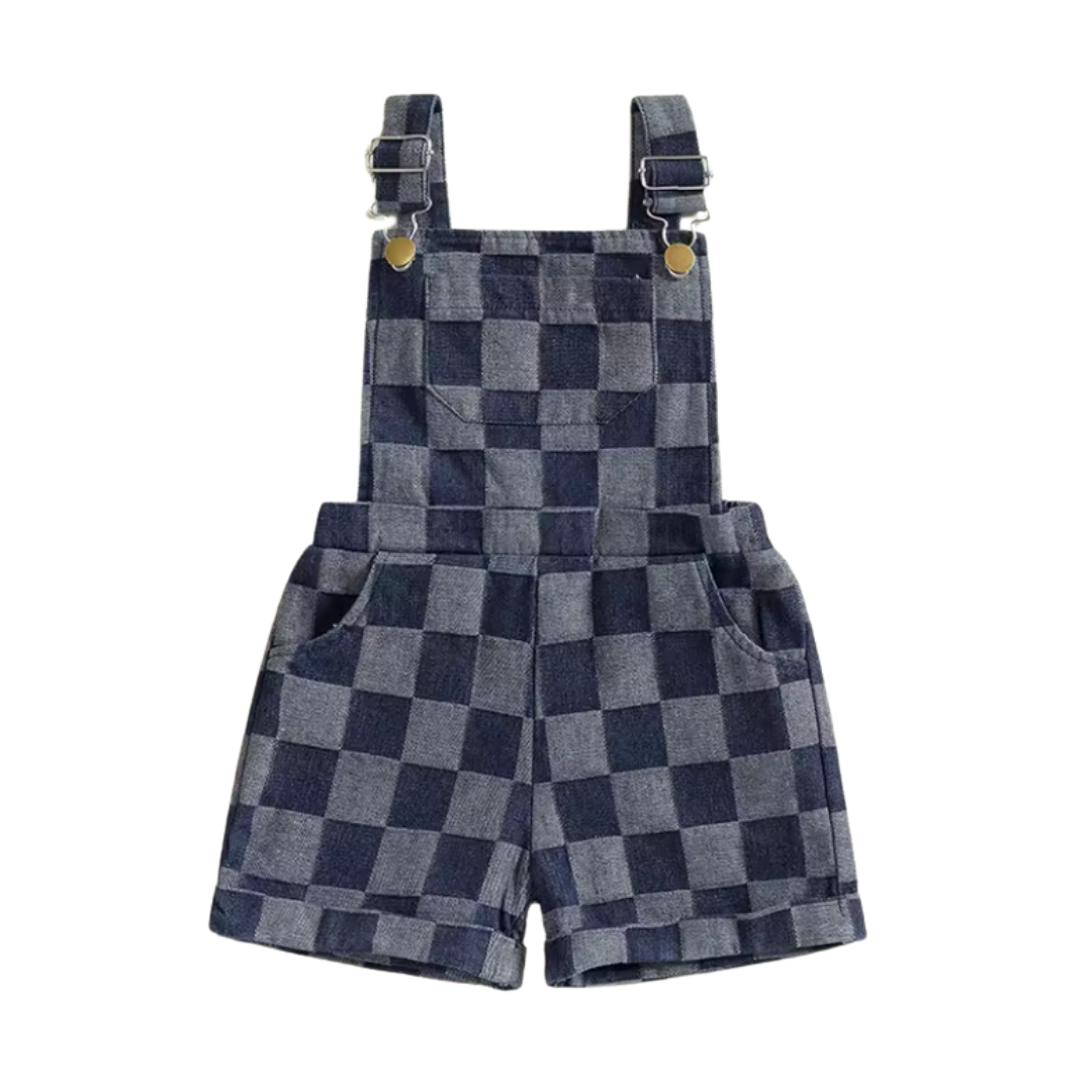 Checkered Overalls-PREORDER