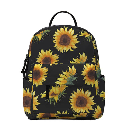 Mini Backpack - Sunflower with Stem