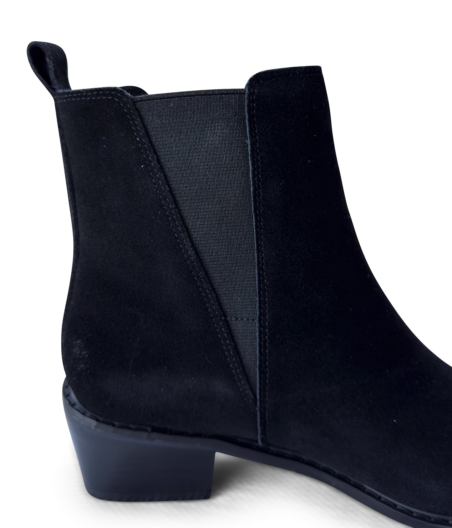 Wylie Suede Ankle Boot in Black