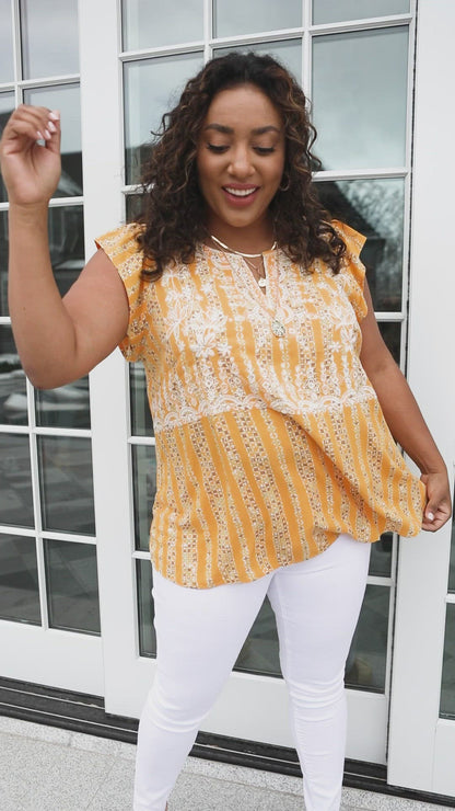 Mellow Yellow Blouse