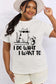 I DO WHAT I WANT TO Graphic Cotton Tee