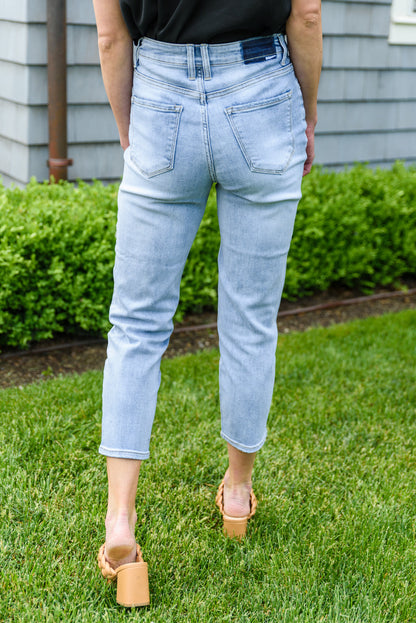 A-Game Mom Fit Jeans