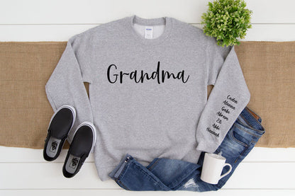 Personalized Names you Love Sweatshirt