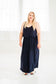 The Perfect Navy Maxi Dress Size Small