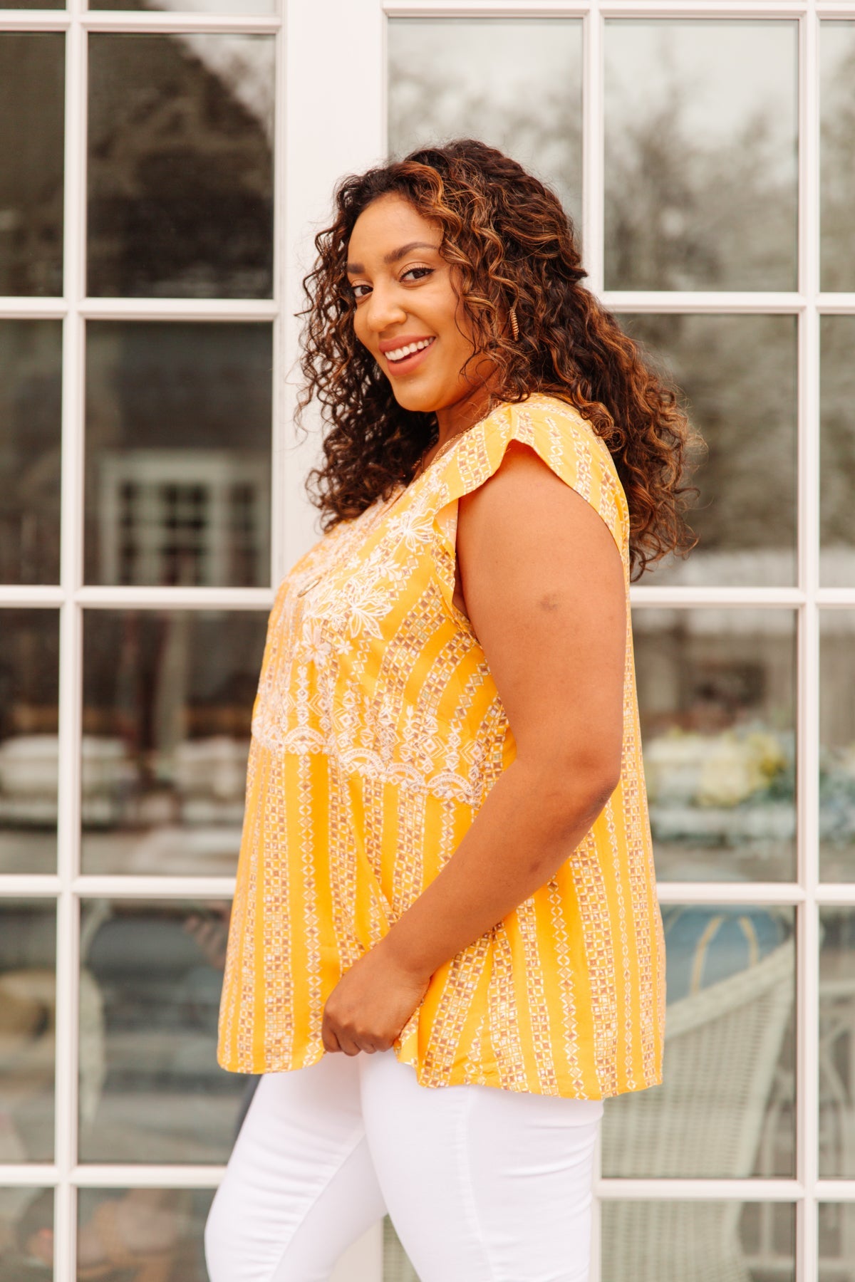 Mellow Yellow Blouse