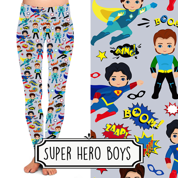 Super Hero Boy KIDS Leggings