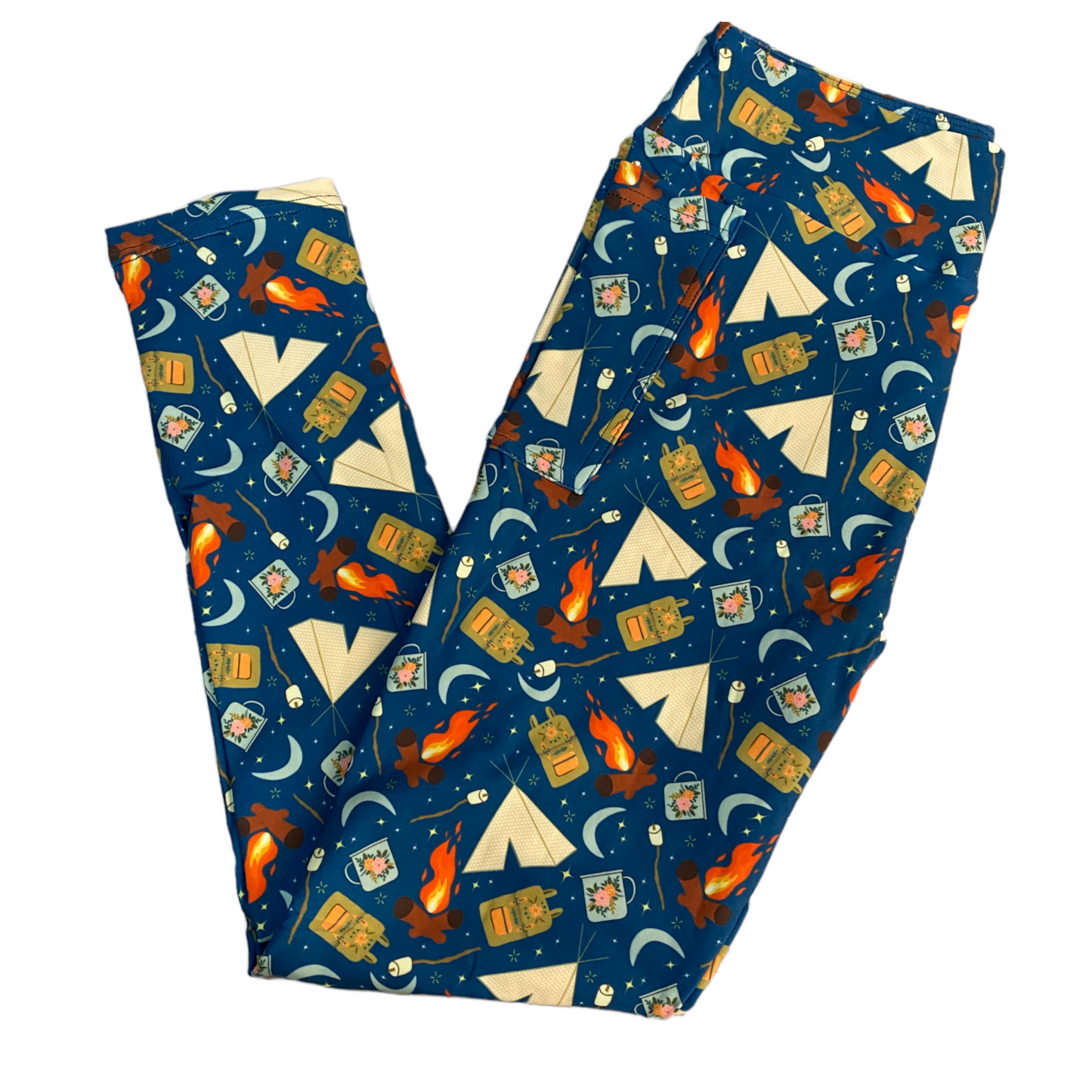 Camping Leggings-Pockets