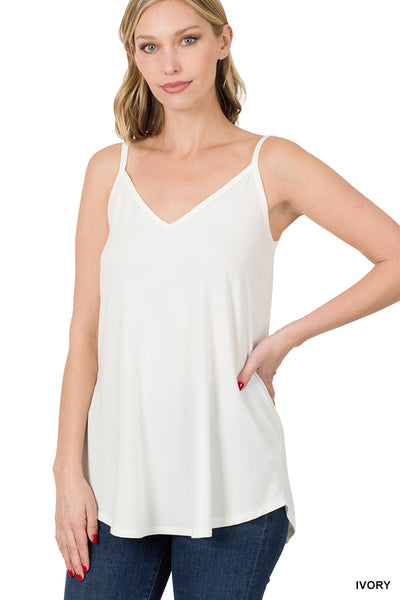 Everyday Reversible Cami in Ivory