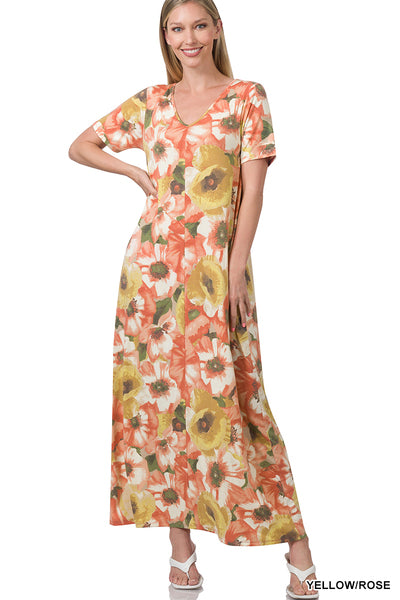 Oh So Lovely Pocket Maxi Dress