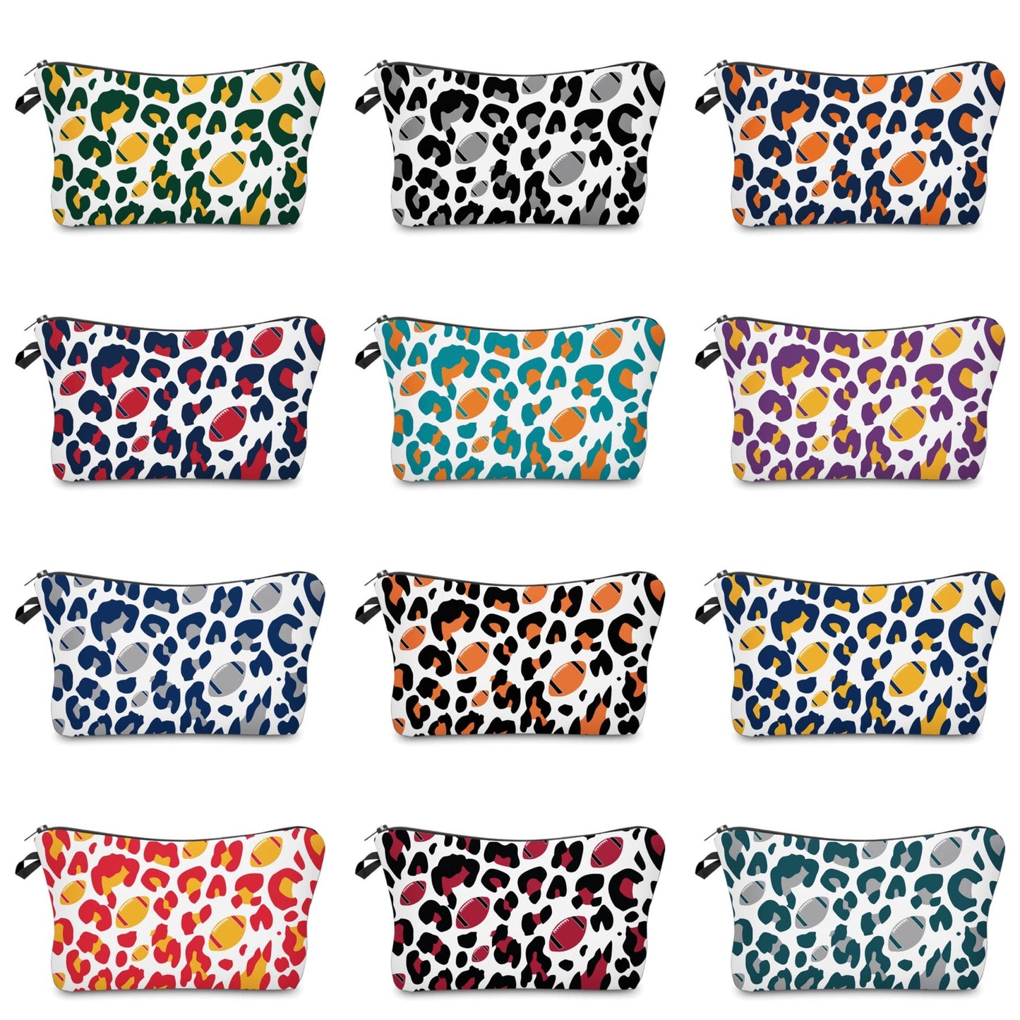 Pouch - Football, Animal Print