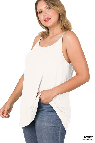 Everyday Reversible Cami in Ivory SIZE 3XL